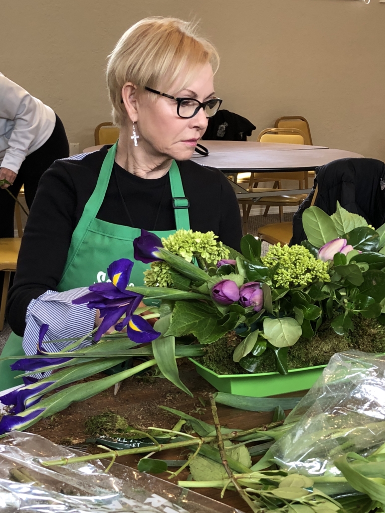 A mid-April Floral Design Workshop
